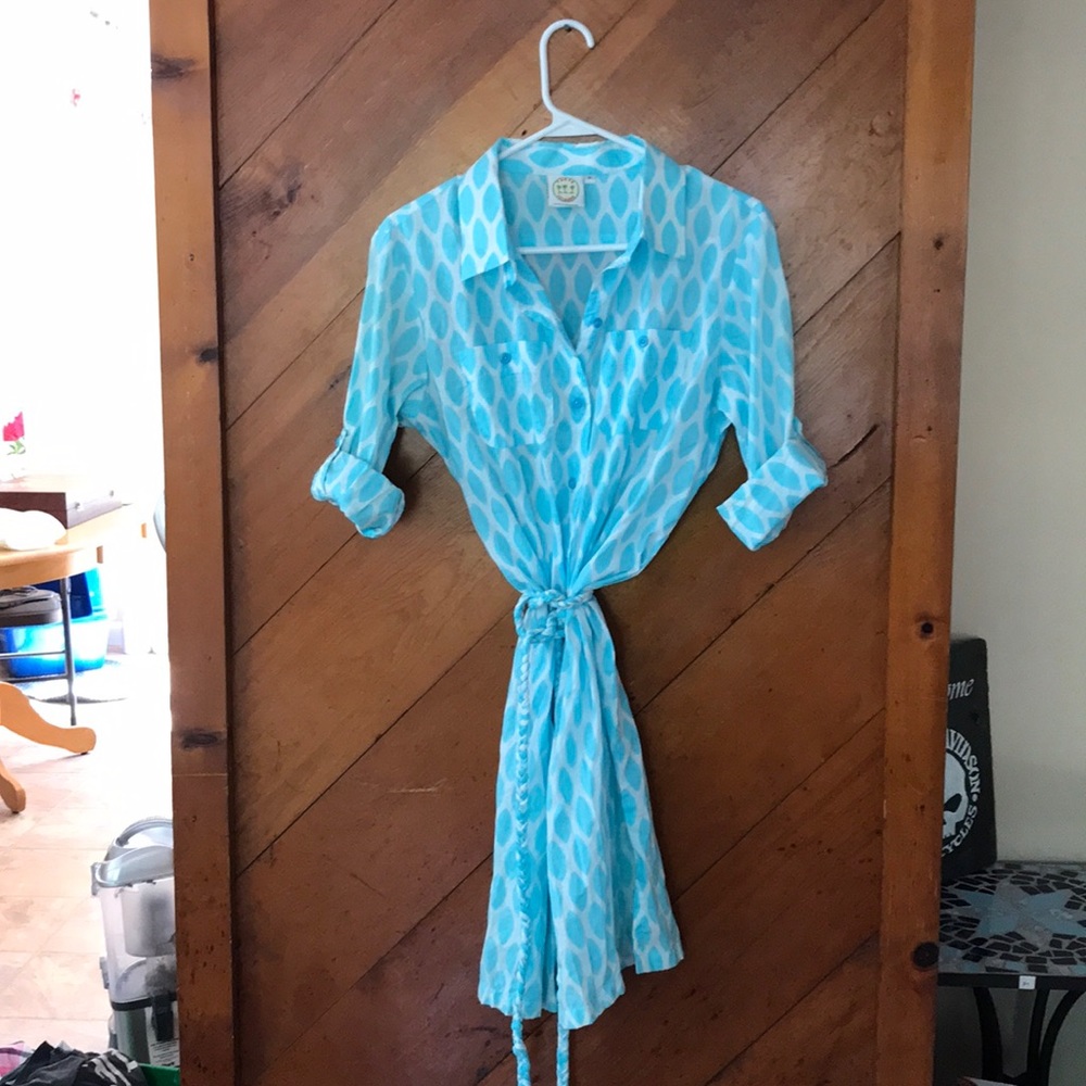 Button up summer dress